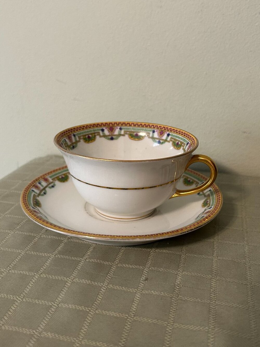 Limoges Elite Tea Cup and Saucer